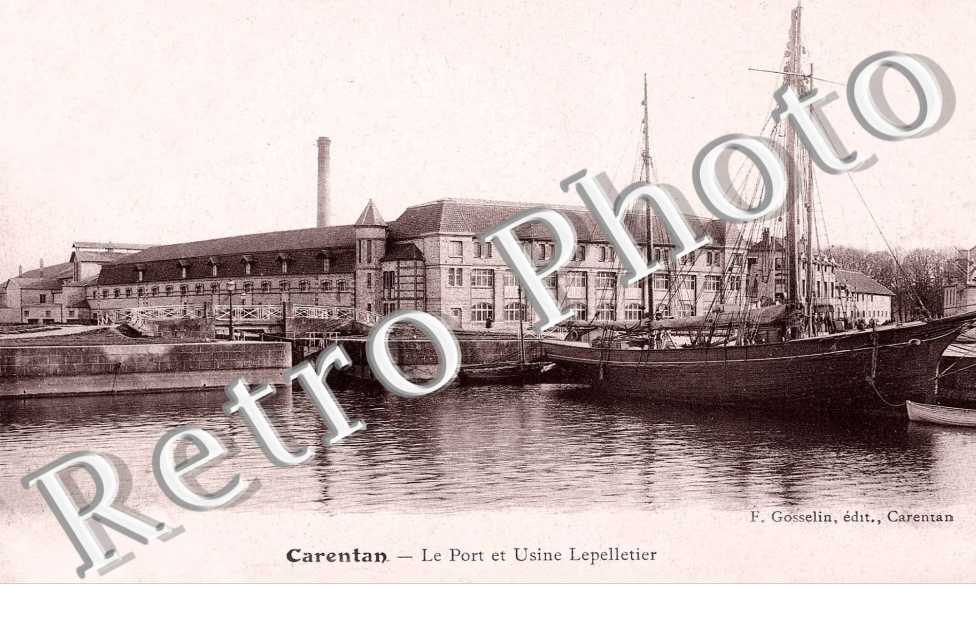 Le port et l'usine Lepelletier
