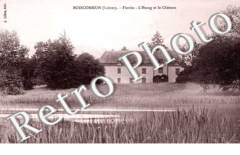 flottin, l'etang et le chateau