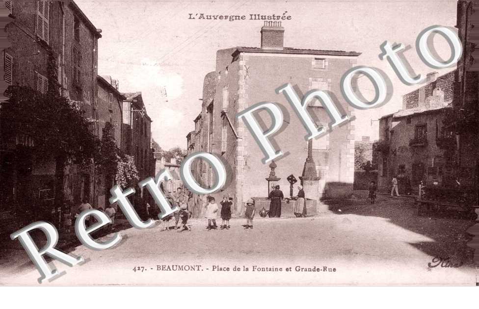 PLACE DE LA FONTAINE et grande rue