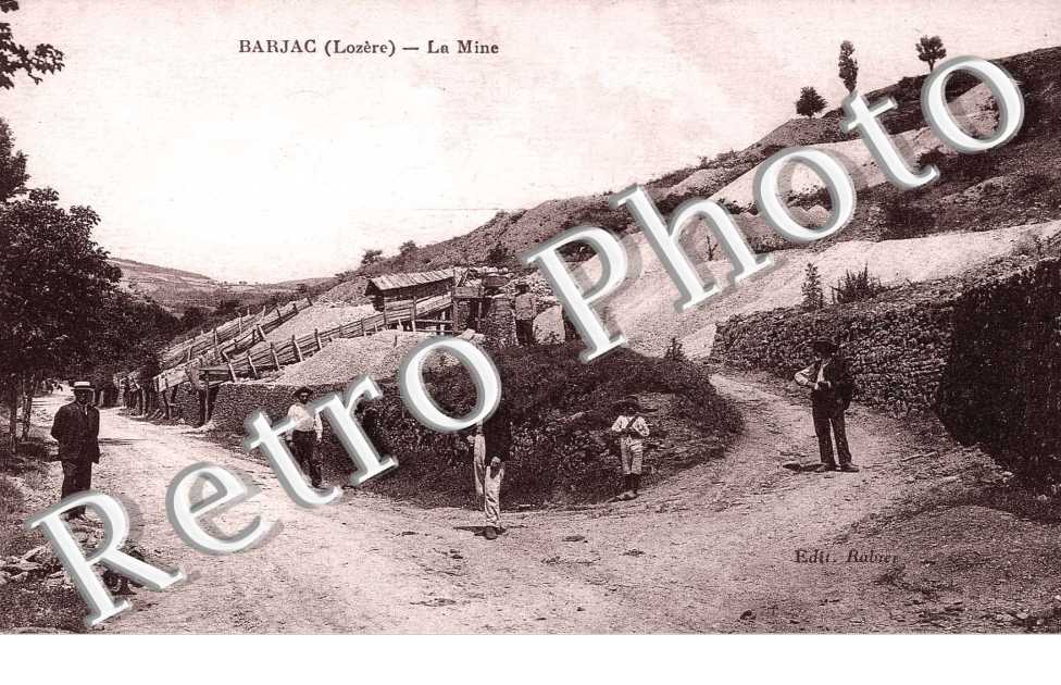 la mine