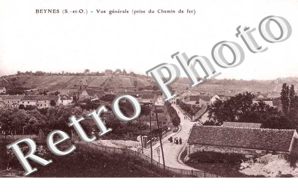 vue generale prise du chemin de fer