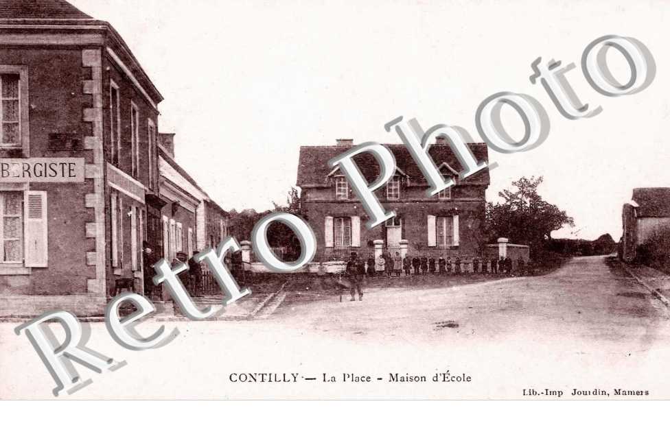 la place, maison d'école