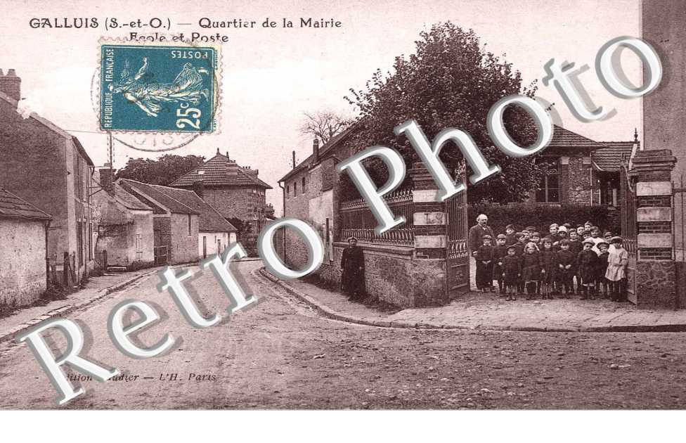 quartier de la mairie ecole et poste