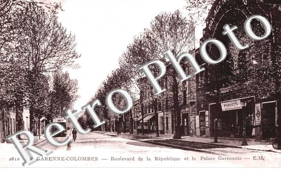 Boulevard de la Republique et le palace Garennois