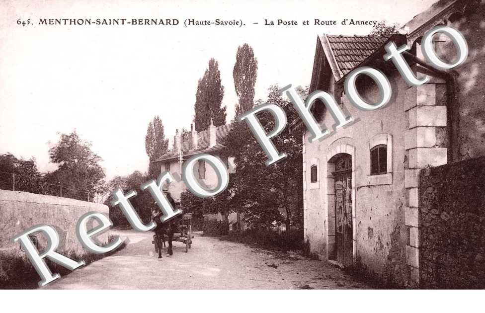 La poste et route d'Annecy