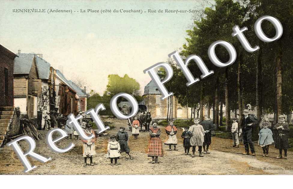 LA PLACE (cote du Couchant) Rue de Rozoy sur Serre