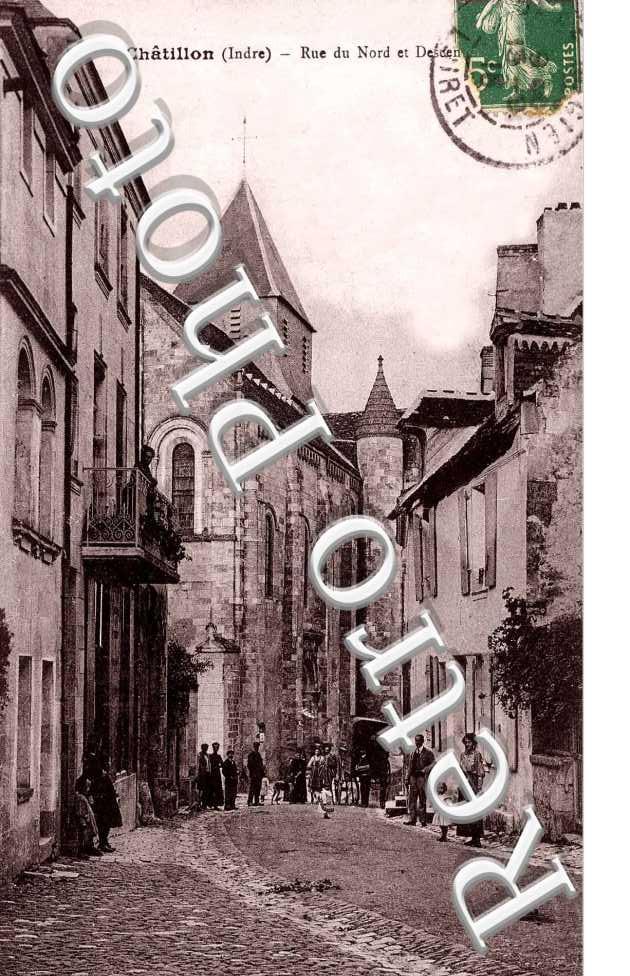Rue du Nord et descente de l'Eglise