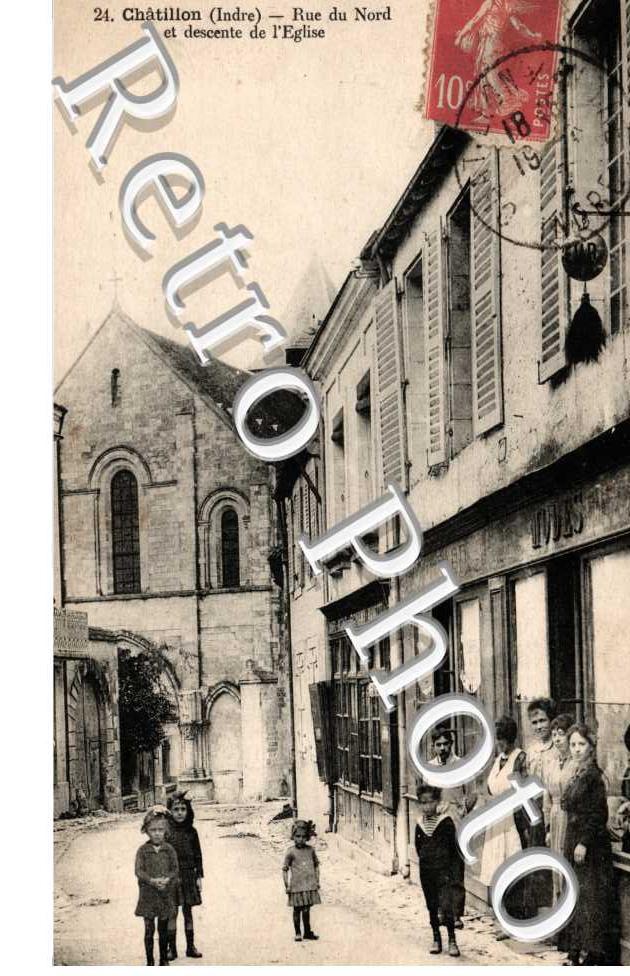 Rue du Nord et descente de l'Eglise