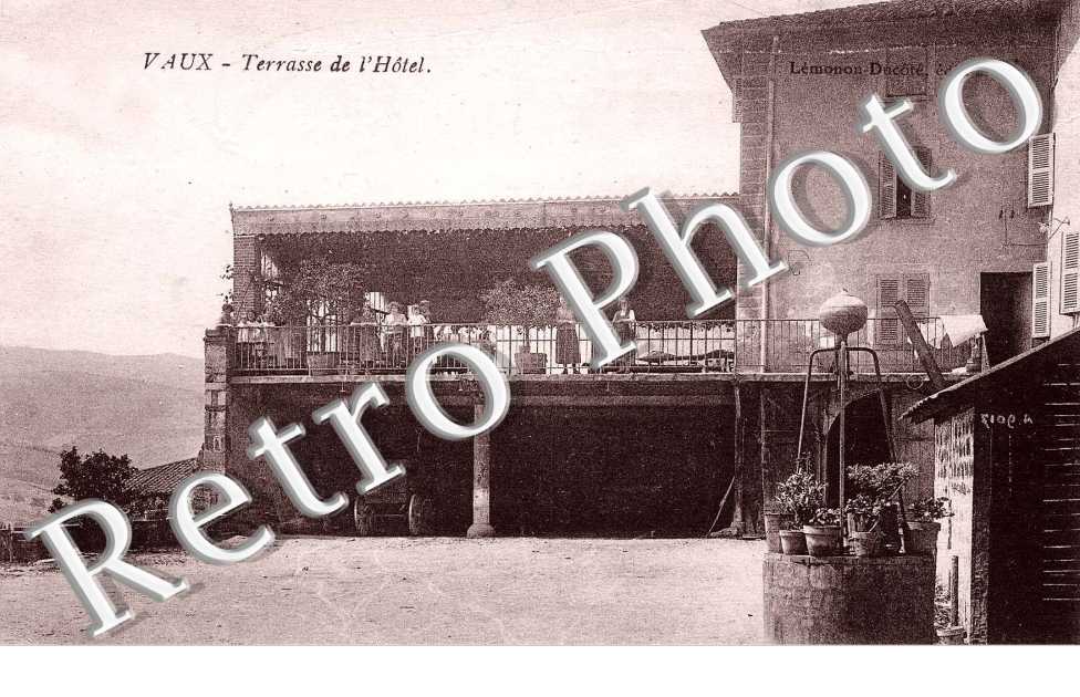 Terrasse de l'hotel
