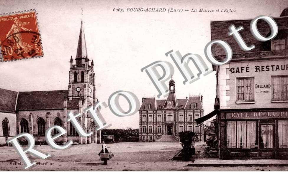 La mairie et l'eglise