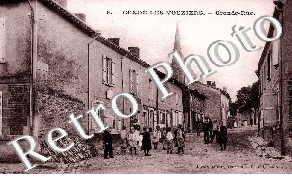 Conde les Vouziers  Grande rue