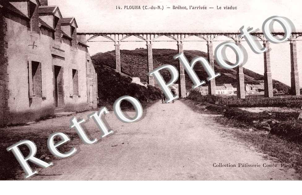 Brehec, l'arrivee- le viaduc