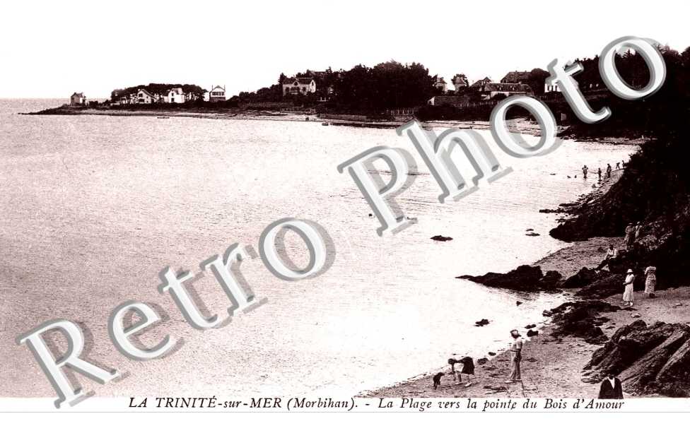 LA PLAGE VERS LA POINTE DU BOIS D'AMOUR