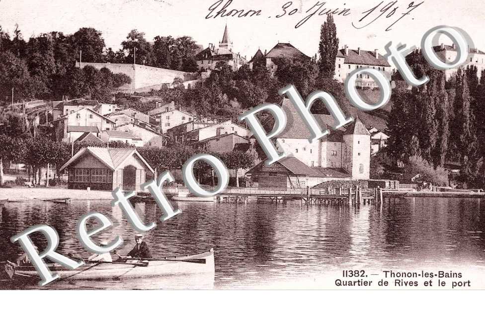 quartier de Rives et le port
