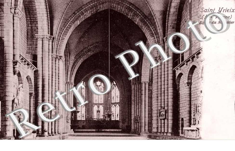 Intérieur de l'Eblise du Moustier