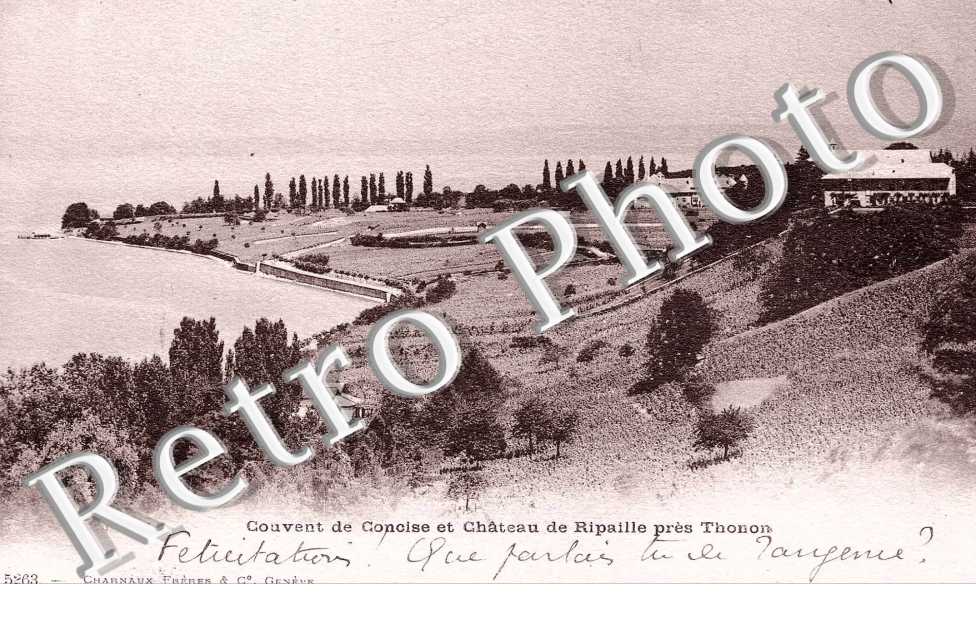 Couvent de Concise et chateau de Ripaille