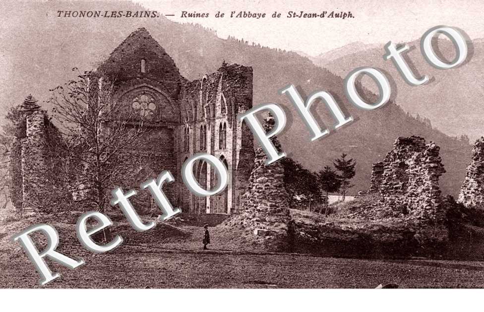 ruines de l'abbaye de Saint Jean d'Aulph