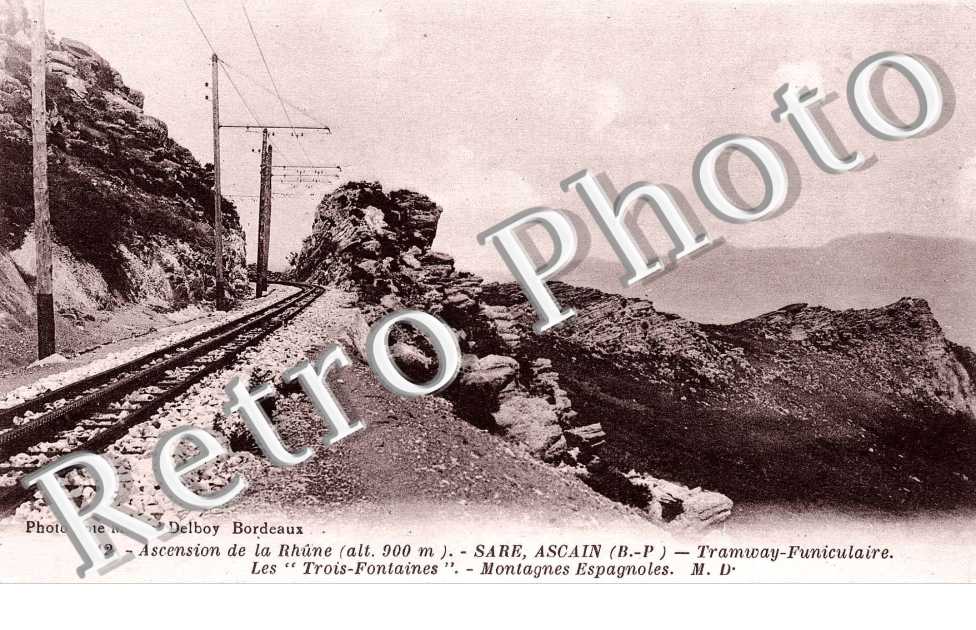 Ascension de la Rhune - tramway - funiculaire