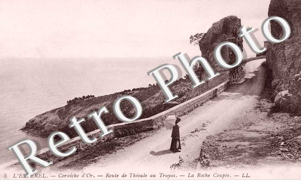 Corniche d'Or, Route de Theoule, la Roche Coupee