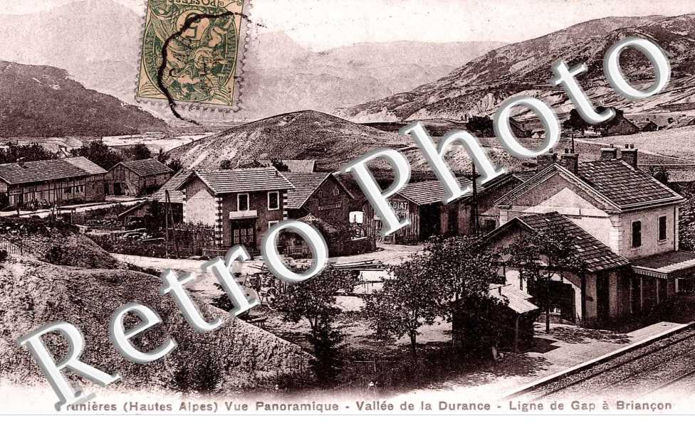 Vue panoramique - vallee de la Durance