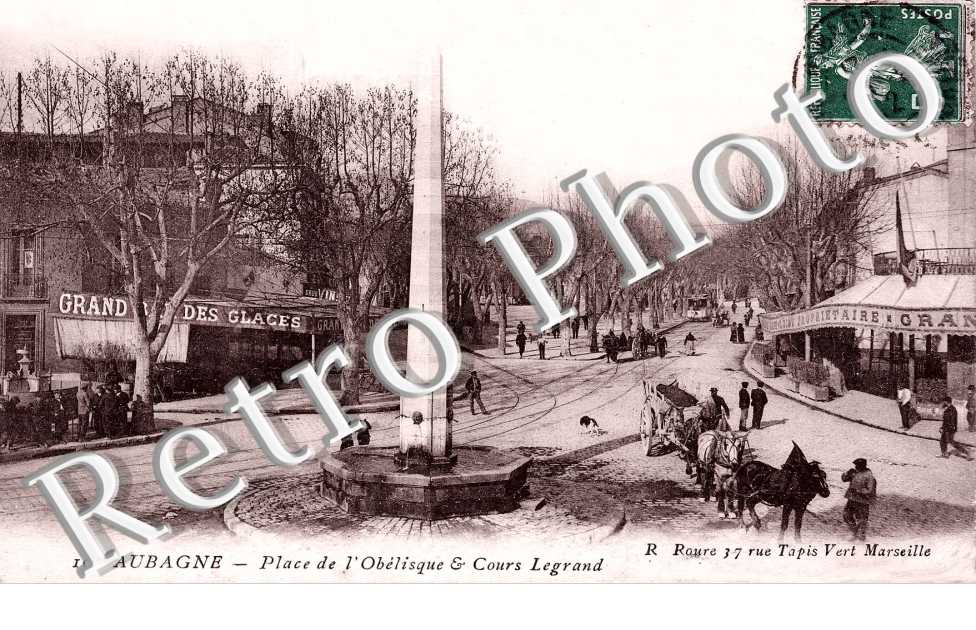 Place de l'Obelisque et Cours Legrand