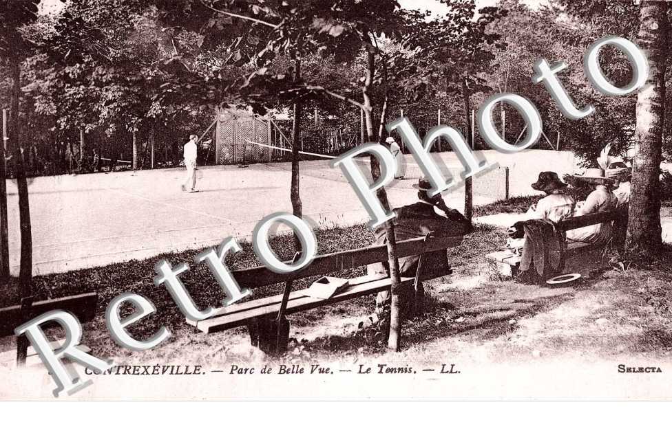 Le tennis - parc de belle Vue