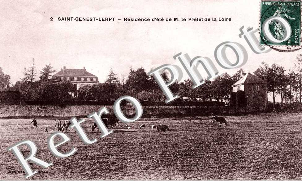 residence d'ete de M.le prefet de la loire