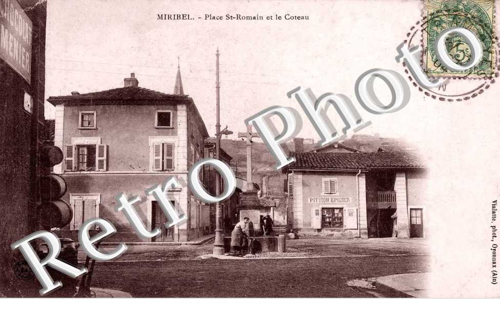 Place Saint-Romain et le Coteau