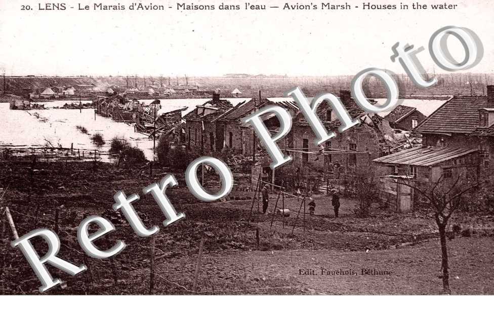 le marais, maisons dans l'eau