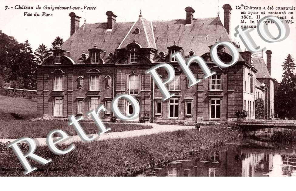 le chateau, vue du parc