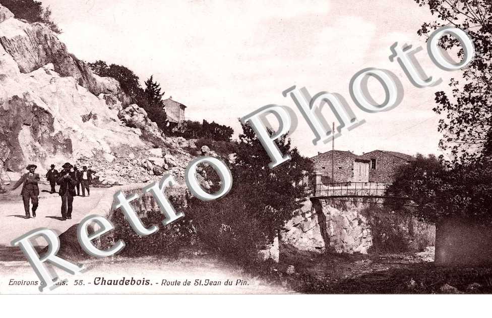 Route de St-Jean du Pin - Chaudebois 