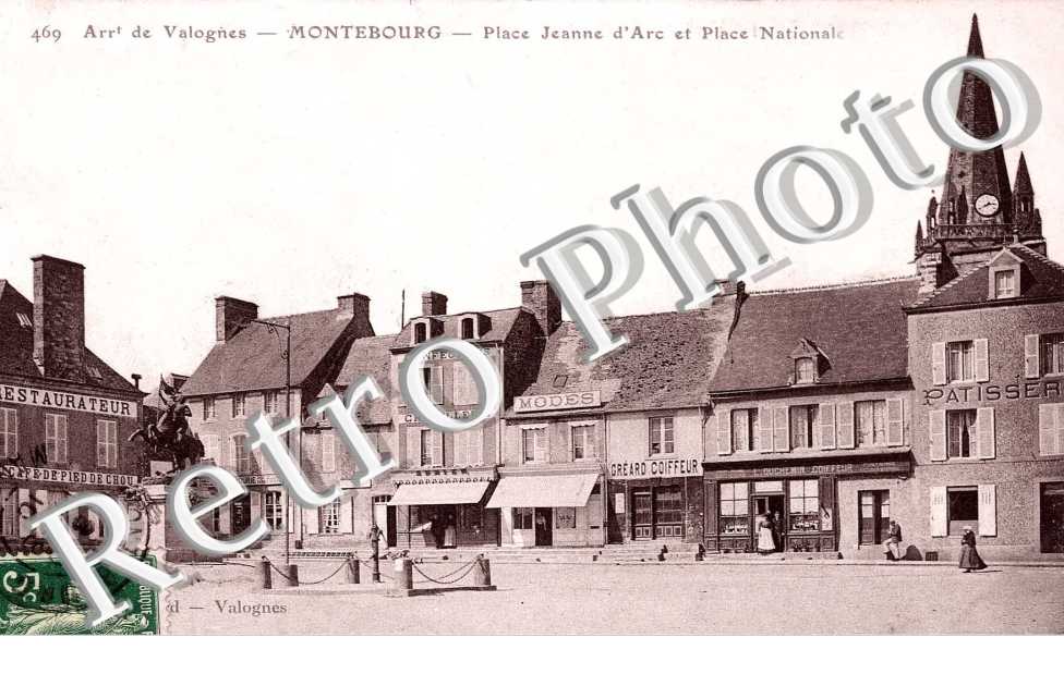 place Jeanne d' Arc et place nationale