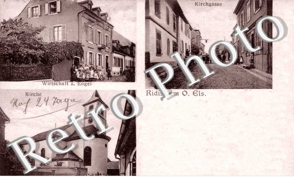 wirtschaft z. Engel - Kirche - Kirchgasse