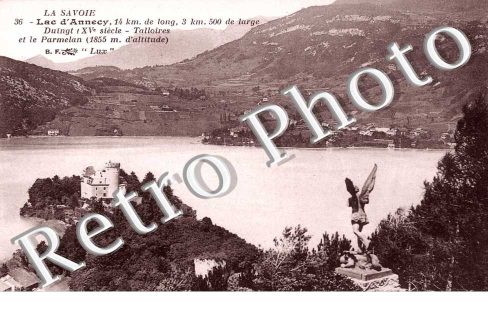 le Lac d'Annecy Duingt Talloires et le Parmelan