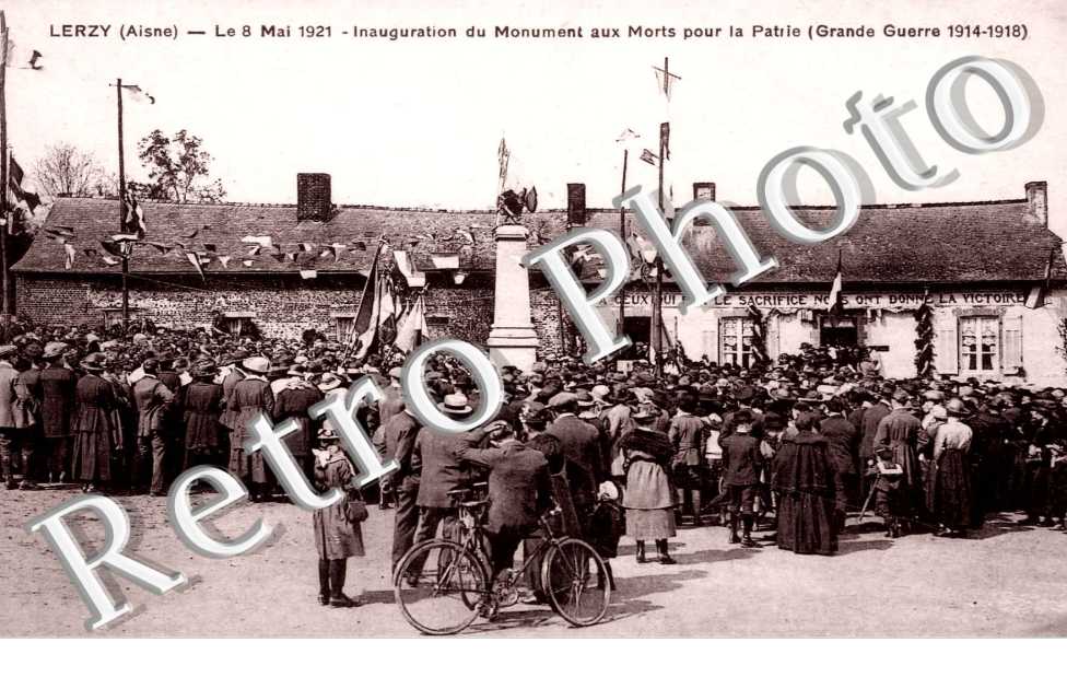 8 mai 1921 - Inauguration monument aux morts