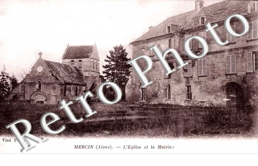 l'église et la mairie