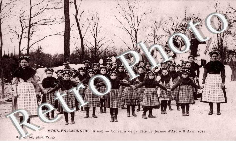 souvenir de la fete de Jeanne d'Arc - 8 avril 1912