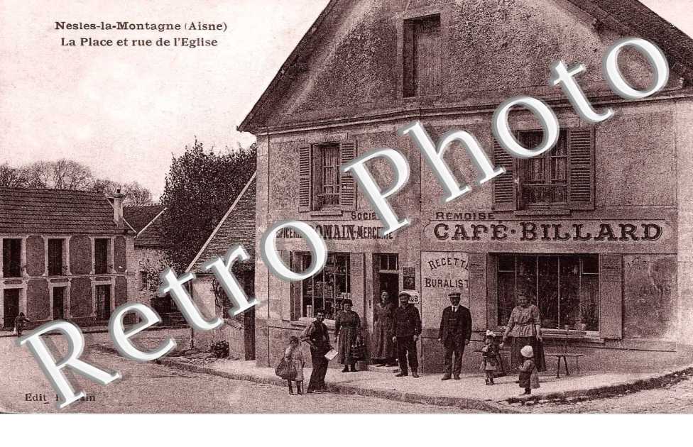 la place et rue de l'eglise