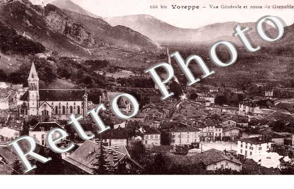 vue generale  et route de Grenoble