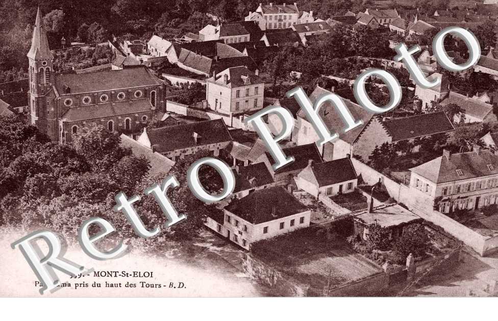 panorama pris du haut des tours