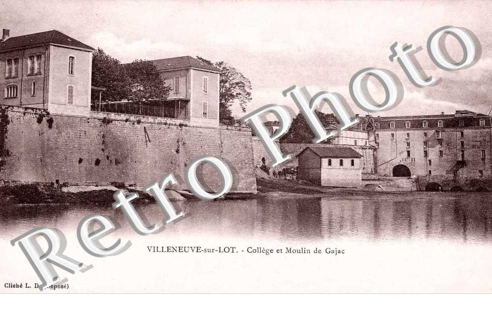 COLLEGE ET MOULIN DE GAJAC