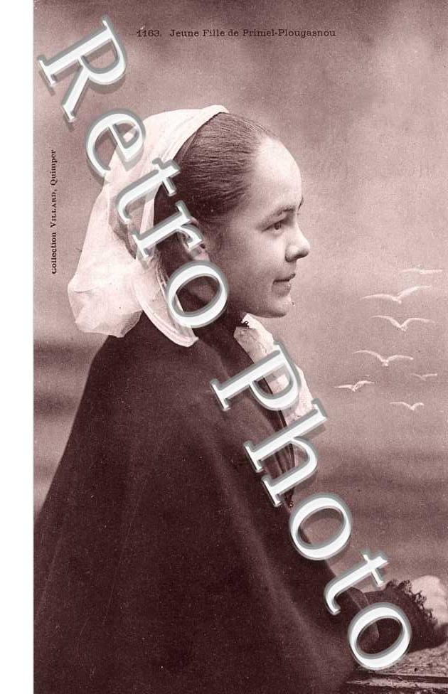 jeune fille de primel-plougasnou