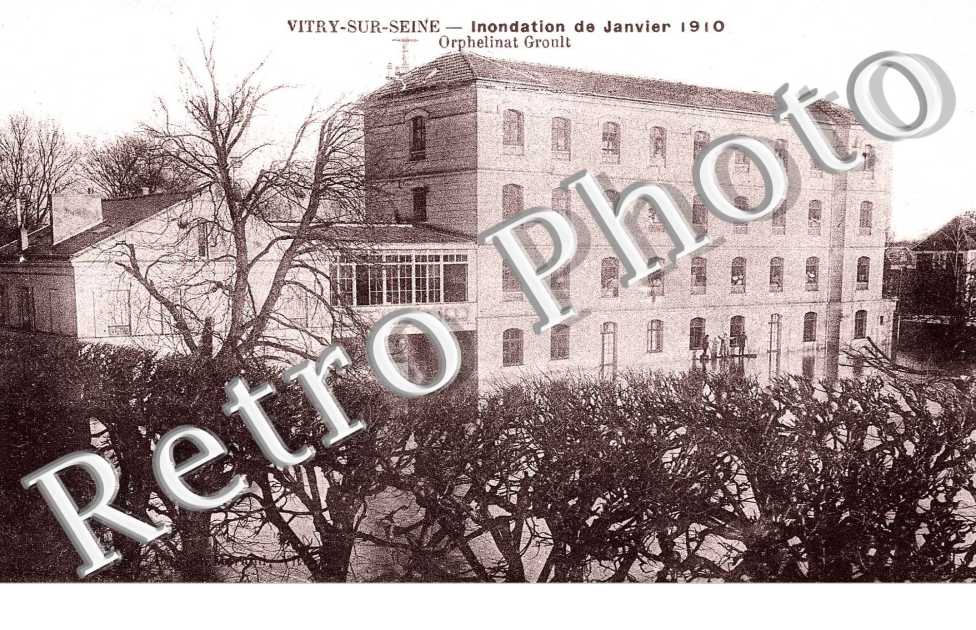 Inondation de janvier 1910 - Orphelinat Groult
