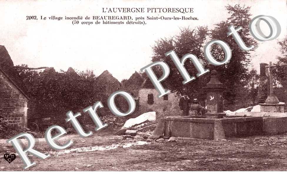LE VILLAGE incendie de Beauregard