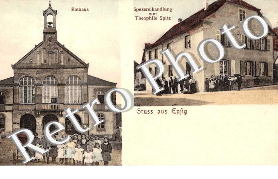 Spezereihandlung von Theophile Spitz - Rathaus