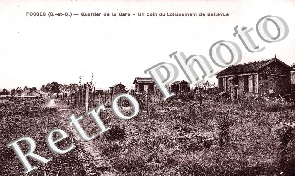 Quartier de la Gare - Un coin du lotissement de Bellevue