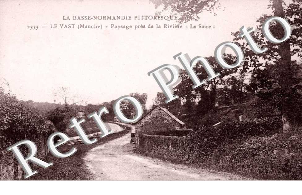 paysage pres de la riviere "La Saire"