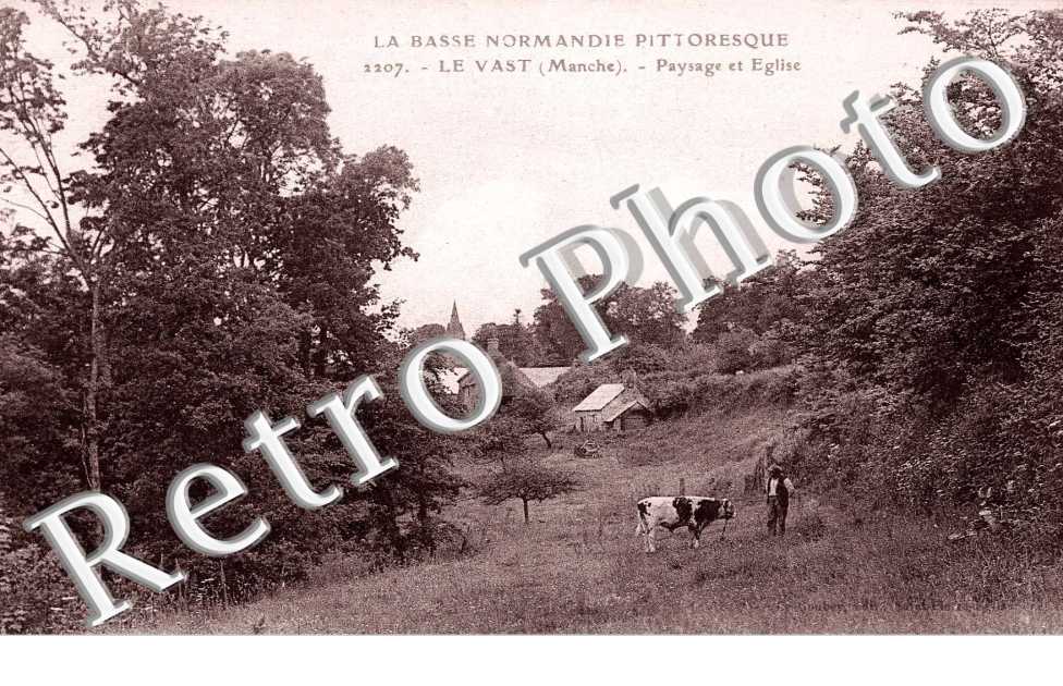 paysage et eglise