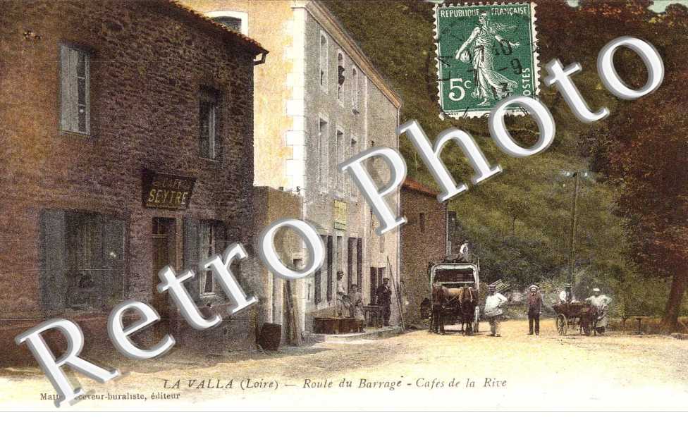 route du Barrage, cafes de la rive