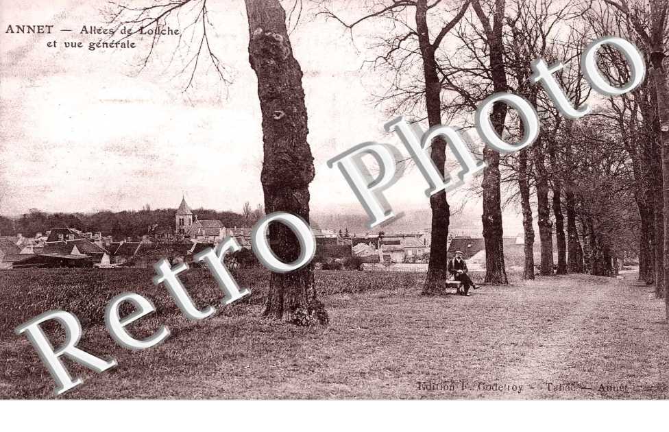 Allees de Louche et vue generale